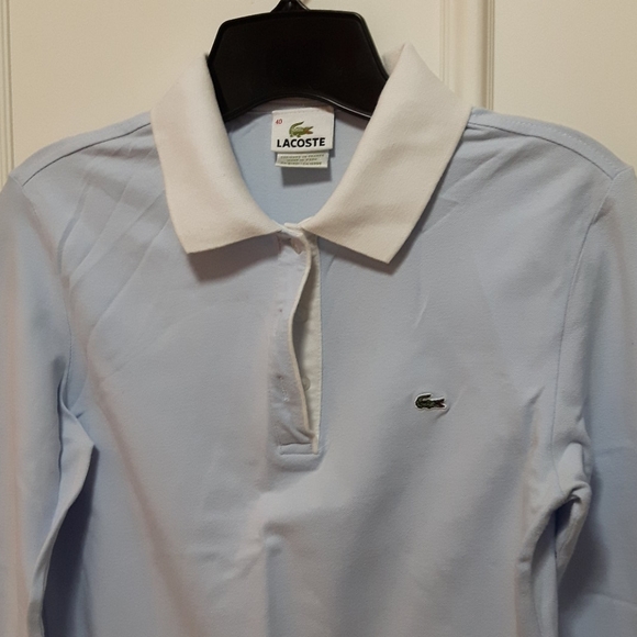 NWOT Lacoste long sleeve polo